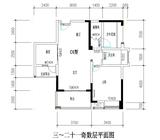 阳光欣城 2室2厅1卫 78.52平米