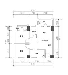 翠锦西岭1期75.00平户型