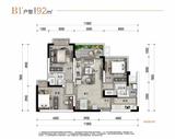 德益·金龙郡1期 3室2厅2卫 92.00平米
