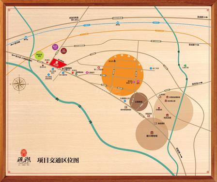 砚湖区位图