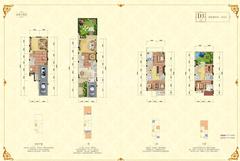 桂溪欧苑2期4室4厅4卫291.00平户型