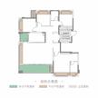 中环臻邸1期4室2厅2卫143.00平户型