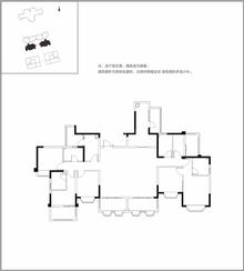 锦城悦庭1期4室2厅4卫225.83平户型