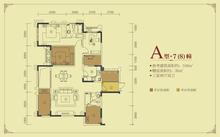 爵领欧城2期3室2厅2卫108.00平户型