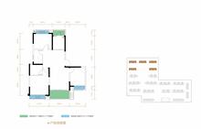 丽府兰台1期3室2厅2卫117.00平户型