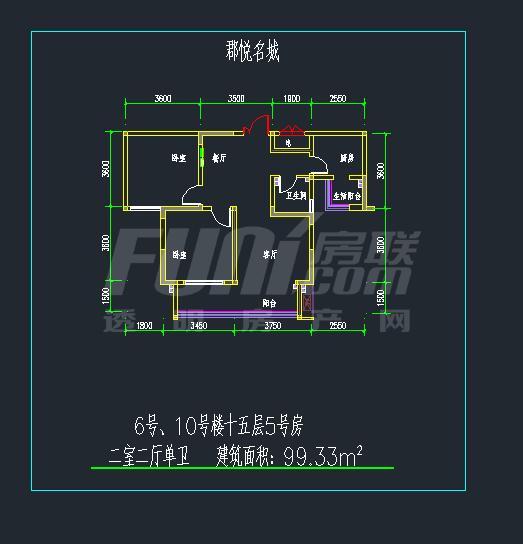 6、10号楼十五层5号房