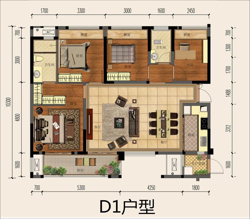 D1户型