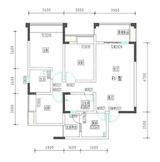 同聚和润国际2期 3室2厅2卫 108.61平米
