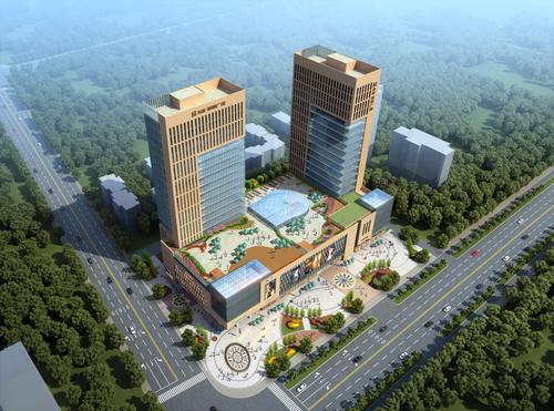 东能财富广场效果图