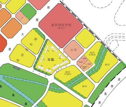 怡里馨居1期区位图