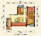 中铁二局玛塞城 3室2厅1卫 84.70平米