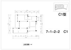 堤亚纳河谷4室2厅2卫134.73平户型