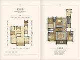 中国铁建西派澜岸 4室3厅3卫 225.00平米