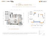 天悦云萃小区1期 4室2厅2卫 126.00平米