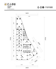 汇众中心1405.98平户型