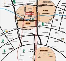 华业北新国际广场区位图