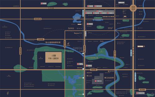 中海云麓世家1期区位图