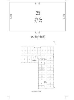 京蓉时代杉众广场1期51.13平户型