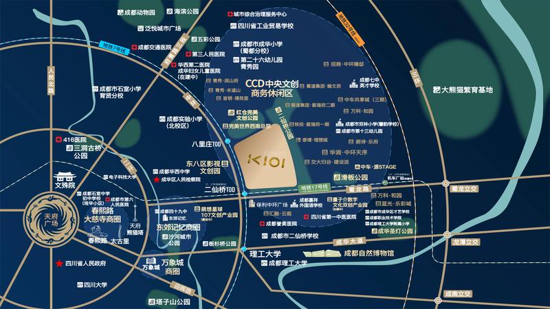 区位图