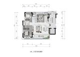凤栖云璟府2期 3室2厅2卫 109.00平米