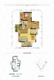 中房优山plus1期3室2厅2卫95.00平户型