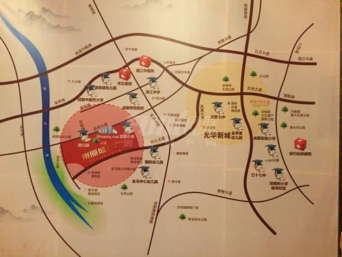 东原西岸区位图