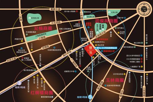 锦外中心区位图