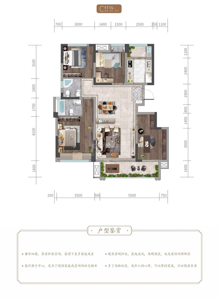 C户型图