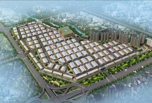 青龙国际建材装饰城效果图