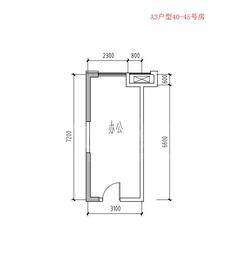 融侨悦蓉城1期30.49平户型