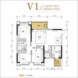 恒大林溪郡 3室2厅2卫 115.00平米