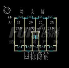 乐意花园3室2厅1卫100.62平户型
