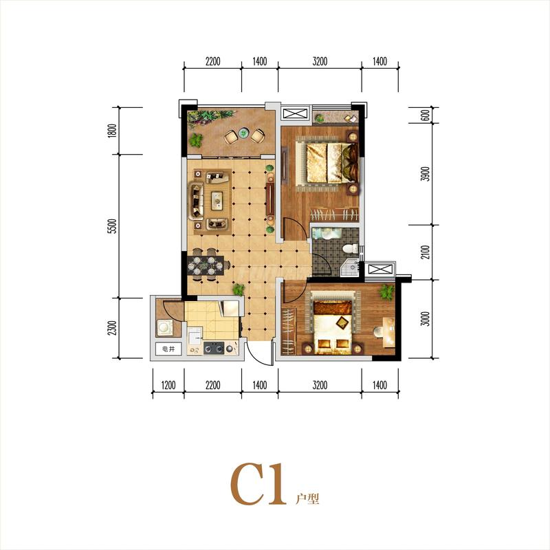 C1户型