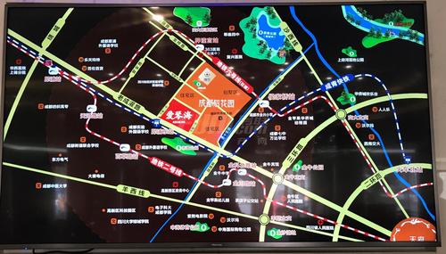 成都后花园四期城市商业广场区位图
