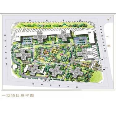 万科金色城市效果图