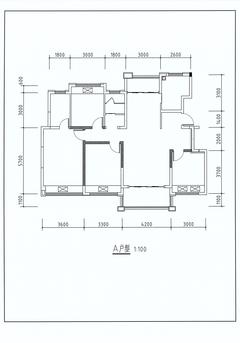 富元君庭24室2厅2卫130.87平户型