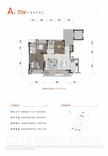 雅樾花园1期3室2厅2卫111.00平户型