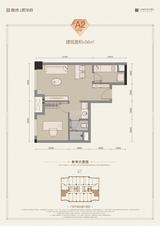朗诗·上林华府1期  56.00平米
