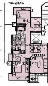 i-都会S 3室2厅2卫 89.30平米