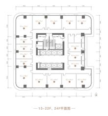 大明宏信锦南玺大厦48.00平户型