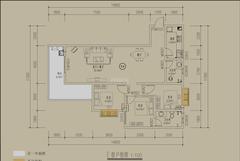 城市之星3室2厅2卫142.79平户型