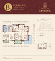 金都华府2期4室2厅2卫116.27平户型