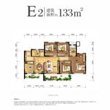 花样年·家天下1期 4室2厅2卫 133.00平米