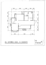 江宇天府城二期 3室2厅1卫 88.58平米