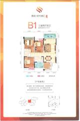 时代锦汇华庭 3室2厅2卫 109.29平米