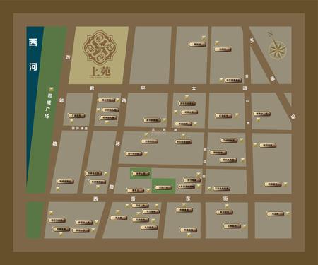 古川上苑区位图