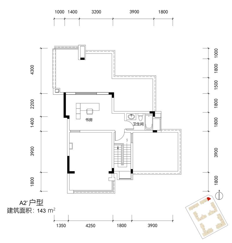 A2跃层户型
