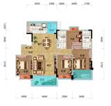 碧桂园城市花园 4室2厅2卫 140.00平米