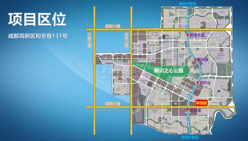 印悦府1期区位图