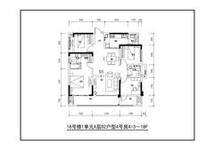 鑫耀美泉悦府2期4室2厅2卫131.75平户型